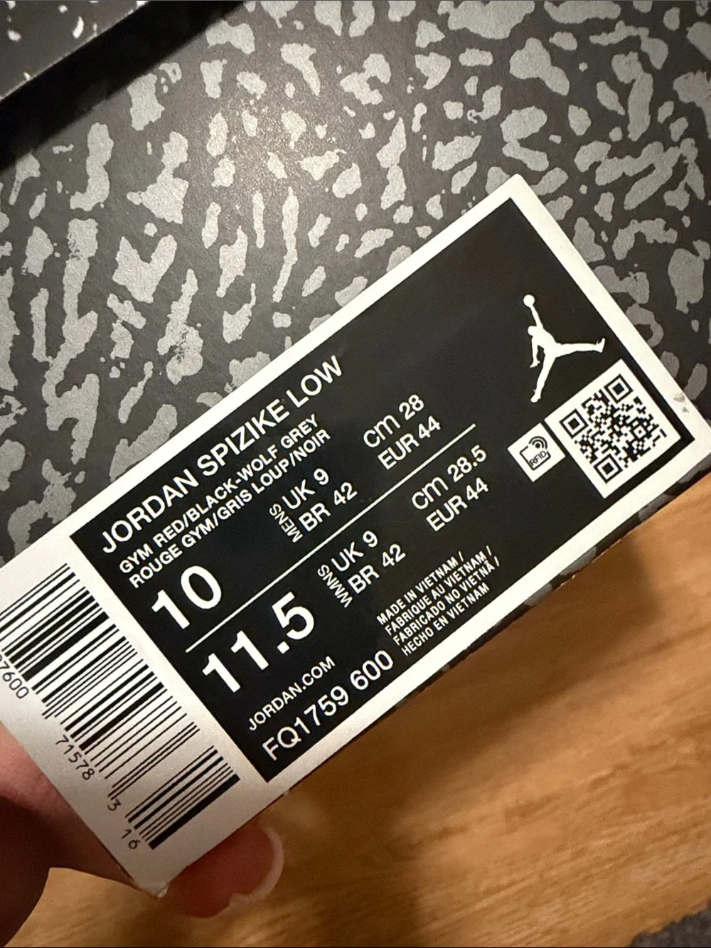 Jordan stylish red